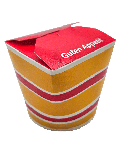 Asia-Boxen 26oz rund "Guten Appetit"